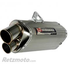YOSHIMURA SILENCIEUX DE RECHANGE DROIT TRI-OVAL 2 TITANE YOSHIMURA POUR SUZUKI