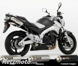 YOSHIMURA SILENCIEUX YOSHIMURA TRI-OVAL TITANE POUR SUZUKI