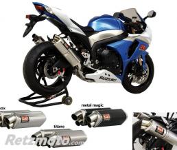 YOSHIMURA SILENCIEUX YOSHIMURA TRI-OVAL 2 INOX POUR SUZUKI