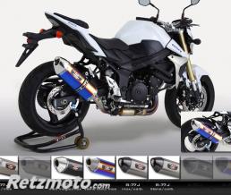 YOSHIMURA Silencieux YOSHIMURA R-77J titane bleu Suzuki GSR750