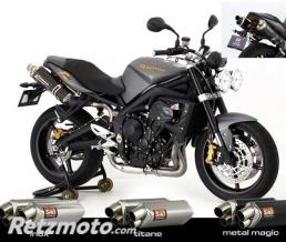 YOSHIMURA SILENCIEUX YOSHIMURA TRI-OVAL 2 METAL MAGIC POUR TRIUMPH