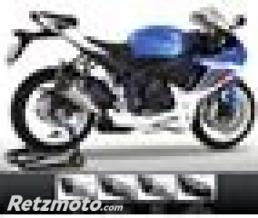 YOSHIMURA Silencieux Yoshimura R11 Titane bleu Suzuki GSX-R 600/750