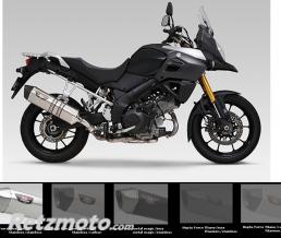 Silencieux Yoshimura Hepta Force Streetsports inox Suzuki DL1000 V-Strom
