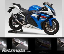 Silencieux Yoshimura titane Suzuki GSRX-R1000