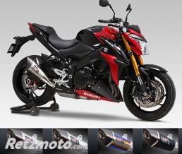 YOSHIMURA Silencieux Yoshimura R11 titane bleu Suzuki GSX-S 1000/F