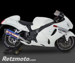 Silencieux YOSHIMURA R-77J titane bleu Suzuki GSX1340R Hayabusa