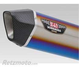 YOSHIMURA Silencieux YOSHIMURA Hepta Force Inox Titanium Blue/casquette carbone Suzuki GSX-R1000