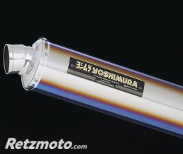YOSHIMURA Silencieux YOSHIMURA Brevis Street Sports inox titanium bleu/casquette inox Kawasaki Z900RS