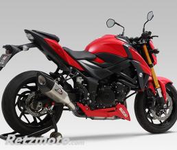 Silencieux YOSHIMURA R11SQ inox Metal Magic/casquette carbone Suzuki GSX-S750