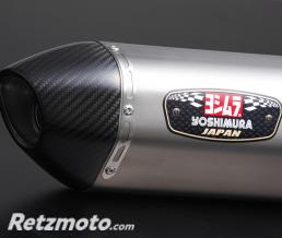 Silencieux YOSHIMURA R-77S inox/casquette carbone Kawasaki Z900RS/Cafe
