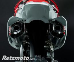 Ligne compl�te YOSHIMURA RS9-E inox/silencieux double aluminium Honda CRF250R