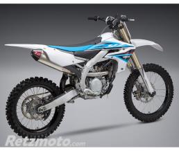 YOSHIMURA Ligne compl�te YOSHIMURA RS4 Signature Series inox silencieux alu/casquette carbone Yamaha YZ250F