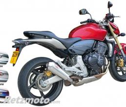 SCORPION SILENCIEUX SCORPION POWER CONE OVALE INOX POUR HONDA