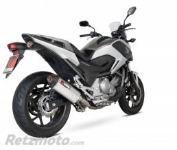 SCORPION Silencieux SCORPION Serket Parallel carbone/casquette ABS noir Honda