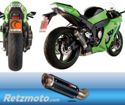 SCORPION SILENCIEUX SCORPION RP-1 GP CARBONE POUR KAWASAKI