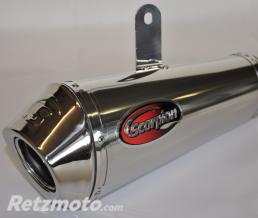 SCORPION SILENCIEUX SCORPION POWER CONE OVAL INOX POUR KAWASAKI