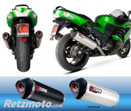 SCORPION SILENCIEUX SCORPION SERKET EN CARBONE POUR KAWASAKI