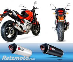 SCORPION SILENCIEUX SCORPION SERKET FINITION INOX BROSSE POUR SUZUKI