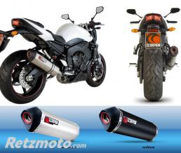 SCORPION SILENCIEUX SCORPION SERKET FINITION INOX BROSSE POUR YAMAHA