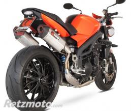 SCORPION SILENCIEUX SCORPION SERKET FINITION CARBONE POUR TRIUMPH