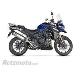 SILENCIEUX SCORPION INOX BROSSE SERKET POUR TRIUMPH