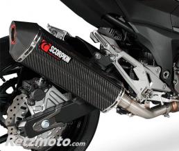 Silencieux Scorpion Serket inox bross� Kawasaki Z800e