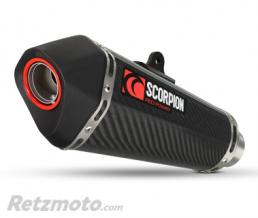 Silencieux Scorpion Serket carbone conique double Kawasaki Z1000