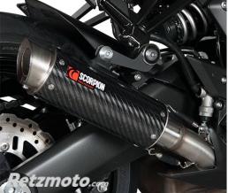 Silencieux Scorpion RP-1 GP carbone Kawasaki Z1000