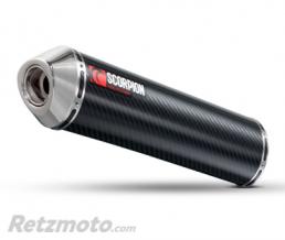 SCORPION Silencieux Scorpion Factory ovale carbone Triumph Tiger 800