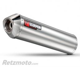 Silencieux Scorpion Factory ovale inox Triumph Tiger 800