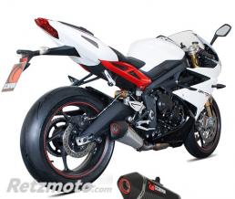 SCORPION Silencieux Scorpion Serket carbone conique Triumph Daytona 675