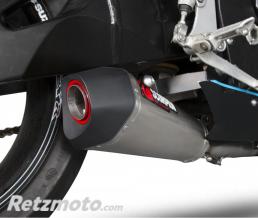 Silencieux SCORPION Serket Taper carbone/casquette ABS noir Suzuki GSX-R 600/750