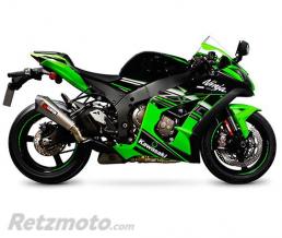 SCORPION Silencieux SCORPION Serket Taper inox/casquette ABS noir Kawasaki ZX-10R