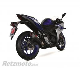 Silencieux SCORPION Serket conique carbone Yamaha YZF-R3