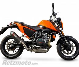 SCORPION Silencieux SCORPION Serket Parallel carbone/casquette ABS noir KTM Duke 690