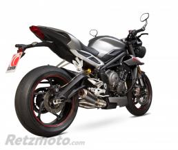 SCORPION Silencieux SCORPION RP1-GP carbone/casquette titane Triumph Street Triple 765