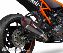 SCORPION Silencieux SCORPION Serket Taper carbone/casquette ABS noir KTM 125 Duke