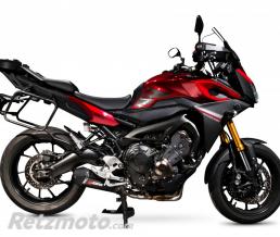 Silencieux SCORPION Serket Taper carbone/casquette ABS noir Yamaha Tracer 900