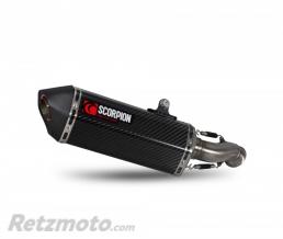 Silencieux SCOPRION Serket Parallel carbone/casquette ABS noir KTM Duke 790
