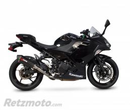 SCORPION Silencieux SCORPION Serket Taper carbone/casquette ABS noir Kawasaki Ninja 250/400