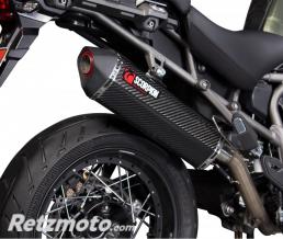 SCORPION Silencieux SCORPION Serket carbone/casquette noir ABS Triumph Tiger 1200 Explorer