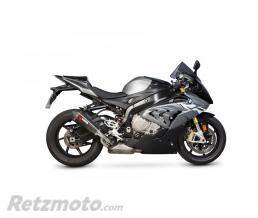 Silencieux SCORPION Serket Taper carbone/casquette ABS noir BMW S1000RR