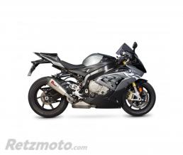 Silencieux SCORPION Serket Taper titane/casquette ABS noir BMW S1000RR