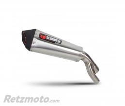 Silencieux SCORPION Serket Taper inox/casquette ABS noir BMW S1000RR