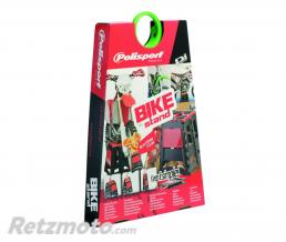 L�ve-moto fixe POLISPORT repliable orange/noir