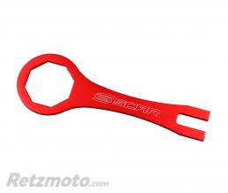 Cl� de bouchon de fourche SCAR �50mm/8 pans - fourches Showa