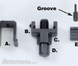 Support but�e pour rive/d�rive chaine DID PRO