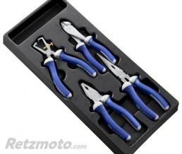 Module d'outils EXPERT 4 pinces m�canicien - plateau plastique