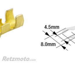 Cosses � fourche m�le TOURMAX �4.5mm type B-21 (par 100)