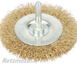 Lot de 5 brosses m�talliques � tige DRAPER �75mm